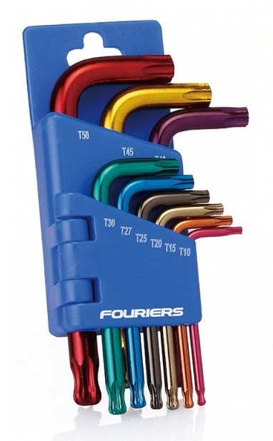 Fouriers Llaves torx set 9 unidades (T10-T50)